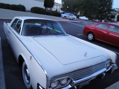 1961 lincoln continental, suicide doors, 61, lincoln, classic, white.