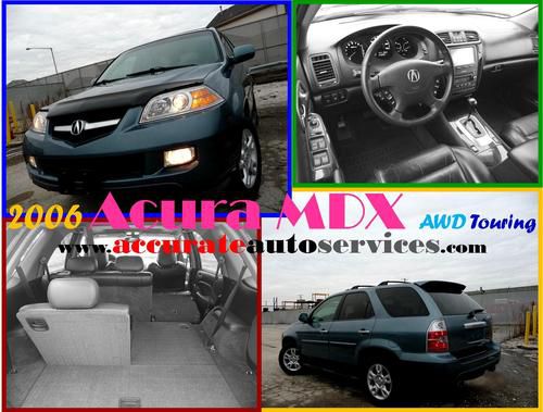 2006 acura mdx awd touring*3rd row seating**loaded*sunroof**only 49k miles***