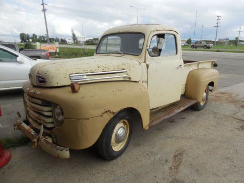 1949 ford f1 pickup truck flathead v8 rat rod     (no reserve high bid wins)