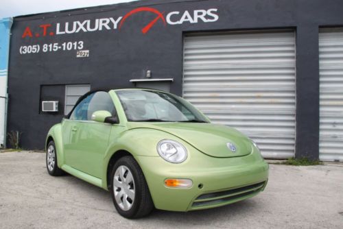 2005 volkswagen beetle gl convertible. clean carfax! very clean car! 2004 2006