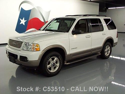 2002 ford explorer eddie bauer sunroof htd leather 68k texas direct auto