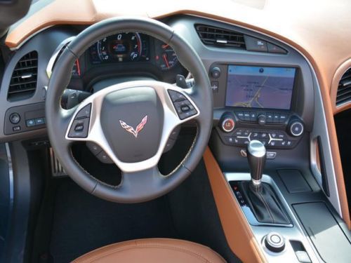 Corvette Stingray 2014 Gray Convertible Z51 Automatic Low Miles Navigation, image 13