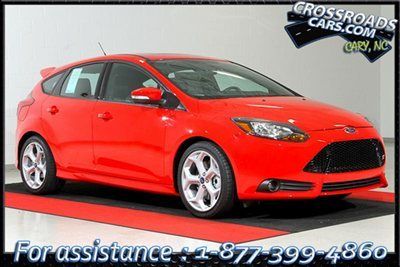 13 focus st hb 2.0l eco-boost recaro leather 6-spd nav new bin+++ sedan crcars