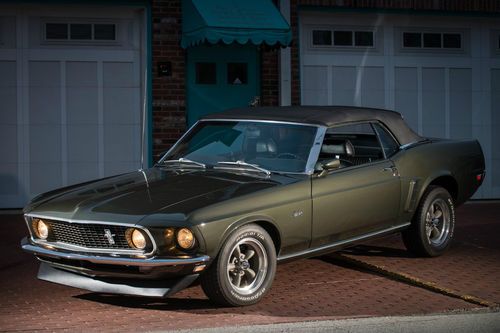 1969 ford mustang convertible 351ci  restored