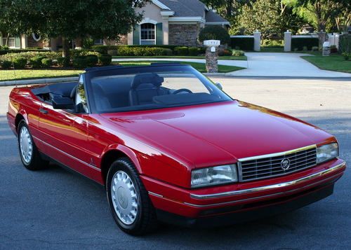 Drop top beauty ready to enjoy - 1992 cadillac allante convertible