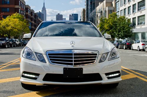 2012 mercedes-benz e350 4matic | white | premium 2 | sport | pano roof