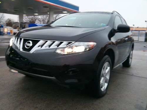 2010 nissan murano sl  no reserve salvage flood drives great everything works