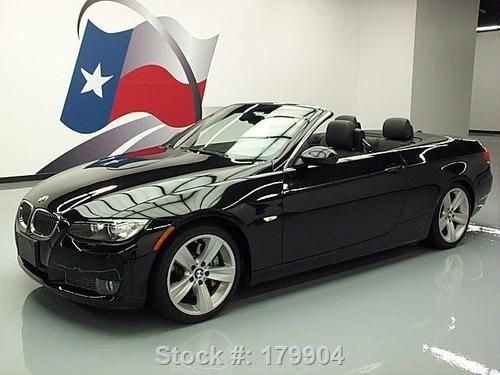 2009 bmw 335i convertible sport htd leather nav 20k mi texas direct auto