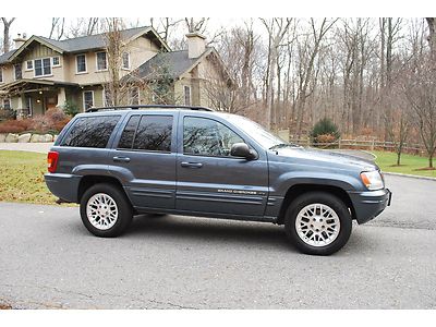 2002 jeep grand cherokee limited v8 leather sunroof heated seats 4x4