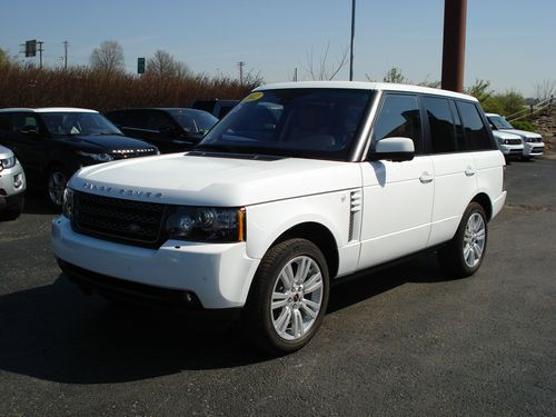 2012 land rover range rover hse luxury interior pack silver pack vision assist