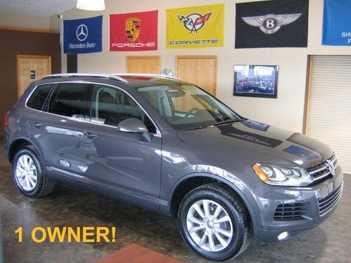 2013 volkswagen touareg heated seats alloy cd xm service 1 owner history report