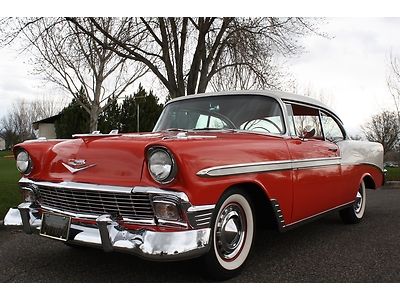 1956 chevy bel air 2 dr hard top! as clean as they get!! must see!!