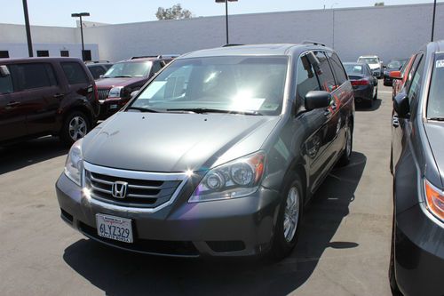 2010 honda odyssey 5dr ex-l van- leather- *carfax 1-owner*  clean title!