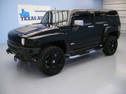 We finance!!!  2007 hummer h3 4x4 auto roof heated seats xm monsoon 20 rims tow