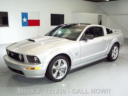 2009 ford mustang gt v8 auto glassback roof leather 47k texas direct auto