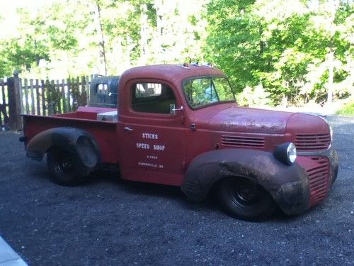 1941 dodge pick up, rat rod