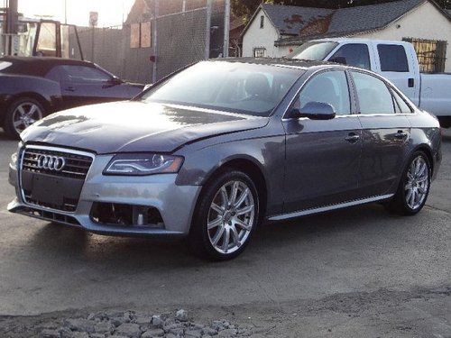 2012 audi a4 salvage repairable rebuilder fixer only 4k miles will not last!!!