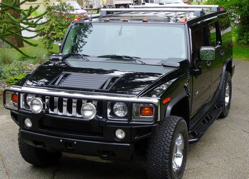 2003 hummer h2 - sunroof- dvd system - excellent condition