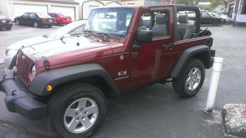 2008 jeep wrangler no reserve 4x4 automatic nice soft top!  new brakes nr