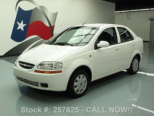 2004 chevy aveo ls automatic cd audio only 64k miles texas direct auto
