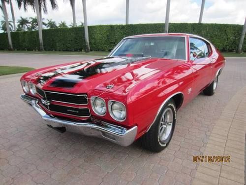 1970 chevrolet chevelle ss 454 ls5 4 spd w/cowl induction completely redone !!!