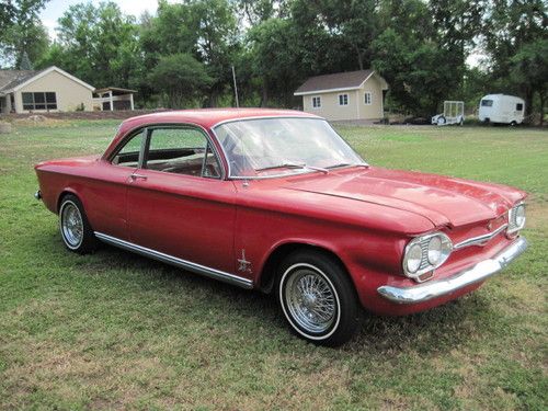1963 corvair monza spyder  turbo coupe low mileage original turbo coupe