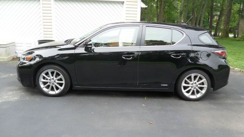 2011 lexus ct200h base hatchback 4-door 1.8l (obsidian)