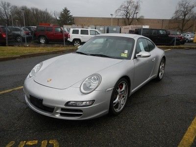Carrera s 2dr coupe 6 spd manual trans leather sunroof powerful clean nice car!