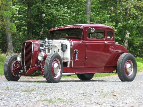 1930 ford model a coupe...traditional av8...flathead