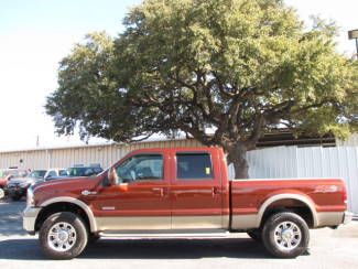 King ranch heated leather cruise 6 cd 6.0l powerstroke diesel v8 4x4 fx4 alloys