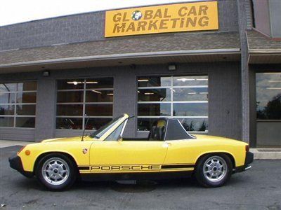 1976 porsche 914 2.0, fully redone in sunburst yellow, looks and runs beautiful!