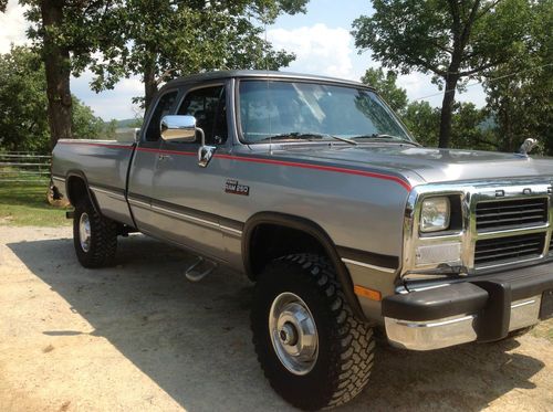 Purchase used 1993 Dodge Ram 250 4x4 Cummins diesel in ...