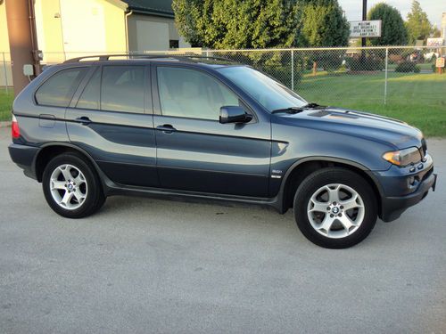 2005 bmw x5 3.0i awd leather heated seats panorama roof  - free shipping