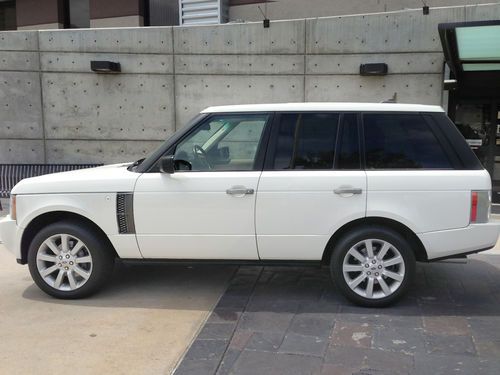 2007 land rover range rover supercharged sport utility 4-door 4.2l