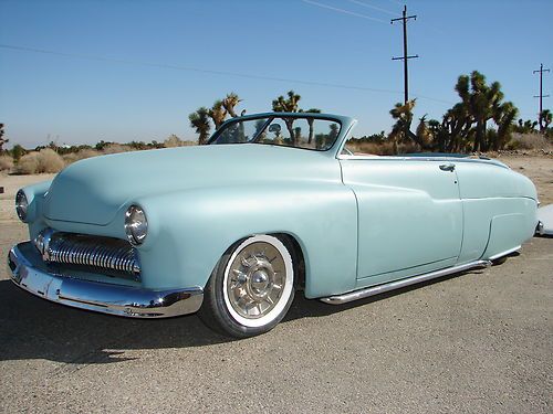 1950 50 mercury merc monterey custom, gene winfield modified, $ reserve lowered