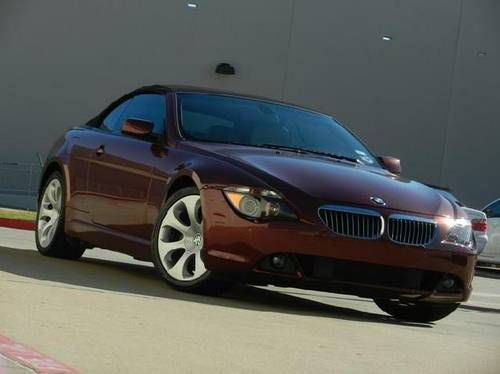 2005 bmw 645ci convertible loaded