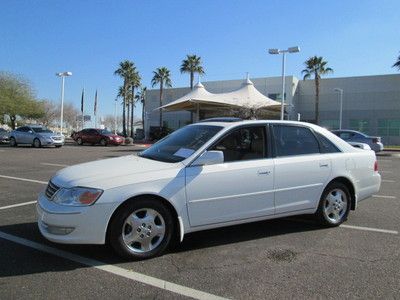 2003 white v6 leather automatic sunroof sedan