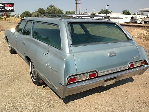 ONE OWNER 1967 CHEVY IMPALA WAGON 91K ORIGINAL MILES MATCHING NUMBERS AC/PB/PS, image 7