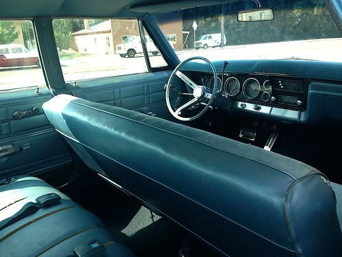 ONE OWNER 1967 CHEVY IMPALA WAGON 91K ORIGINAL MILES MATCHING NUMBERS AC/PB/PS, image 11