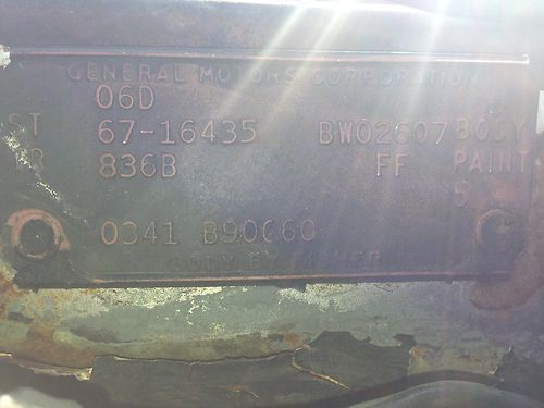 ONE OWNER 1967 CHEVY IMPALA WAGON 91K ORIGINAL MILES MATCHING NUMBERS AC/PB/PS, image 22