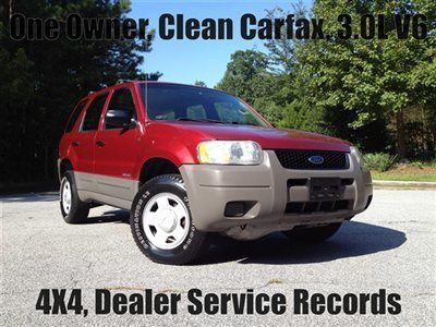 No reserve one owner clean carfax books records 4x4 v6 auto keyless