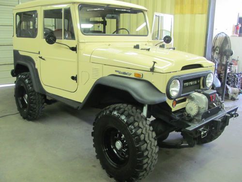 1974 toyota land cruiser restored 4x4 convertible offroad bronco jeep scout suv