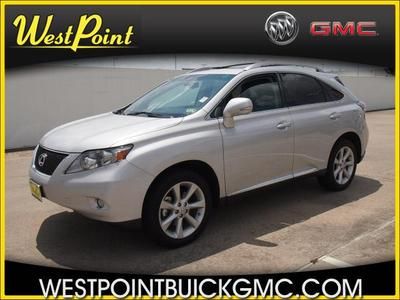 12 lexus rx350 awd suv navication voice command back up camera leather sunroof