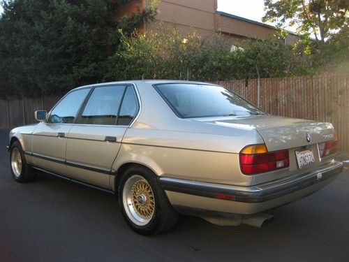 1989 bmw 750il sedan v12 rare car