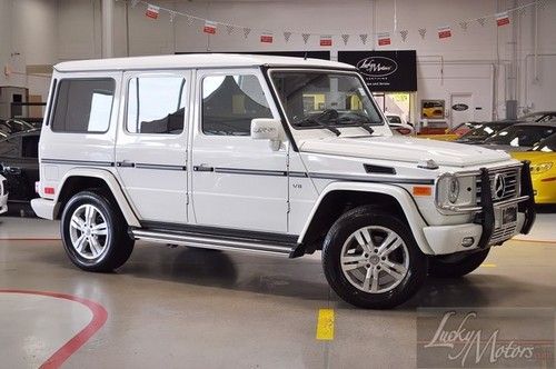 2010 mercedes-benz g-class g550, one owner,ventilated, navi,sat,xenon,backup cam