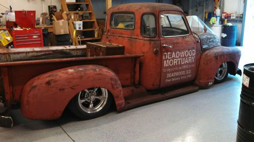 1950 chevrolet patina rod 3100 pickup truck air ride not ratrod 48 49 50 51 52 5