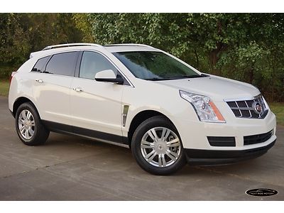 7-days *no reserve* &#039;11 cadillac srx luxury pkg 1-owner off lease bose pano