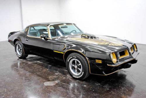 1975 pontiac trans am 400 v8 turbo 350 auto ps a/c tilt pb dual exhaust tach