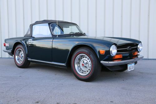 1973 triumph tr6 restored numbers matching, just get in and drive