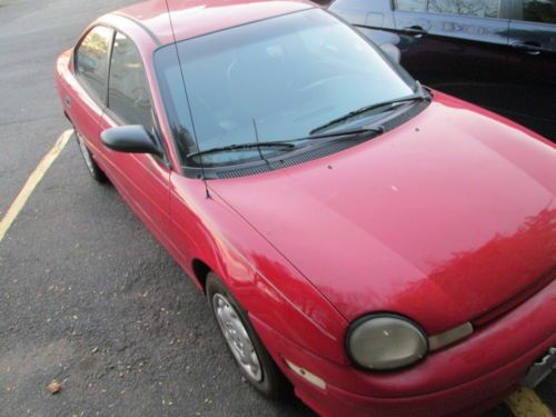 1997 dodge neon  4 cylinder automatic 99k miles no reserve look here no reserve